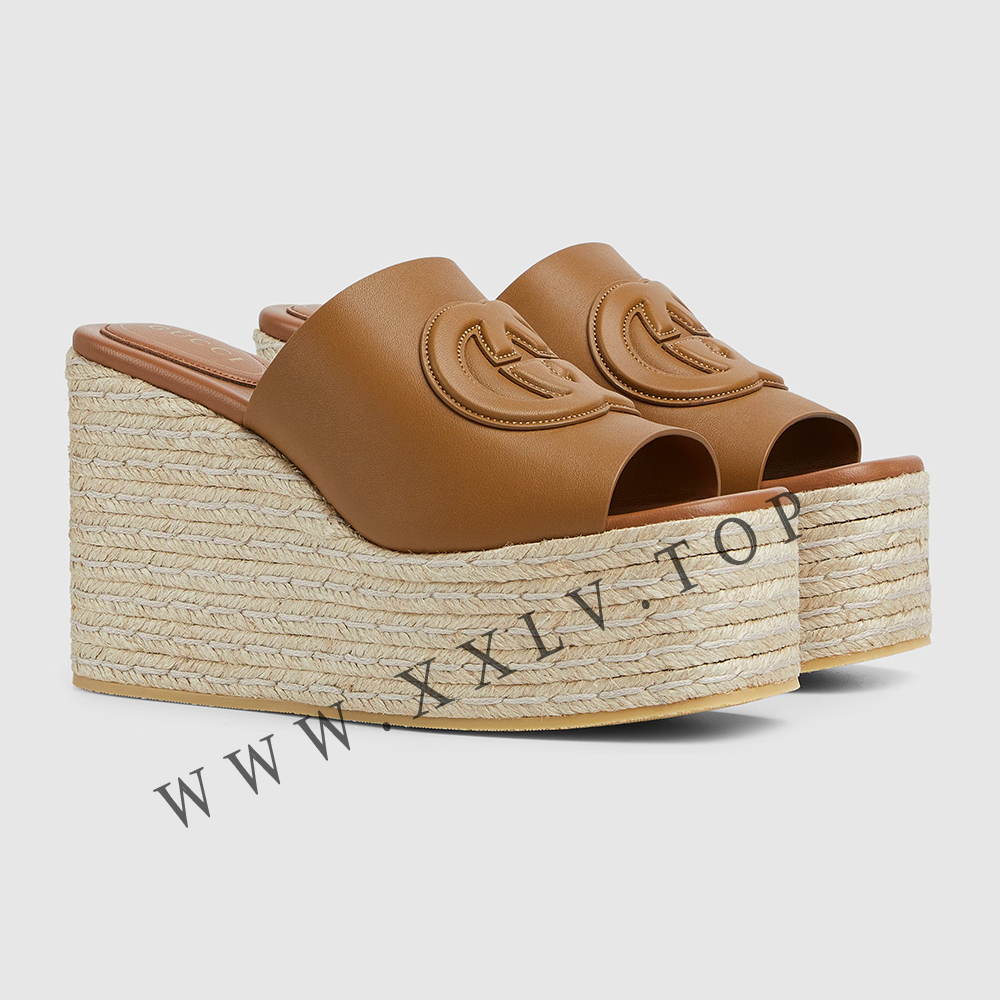 Women's Interlocking G sandal - Image 2