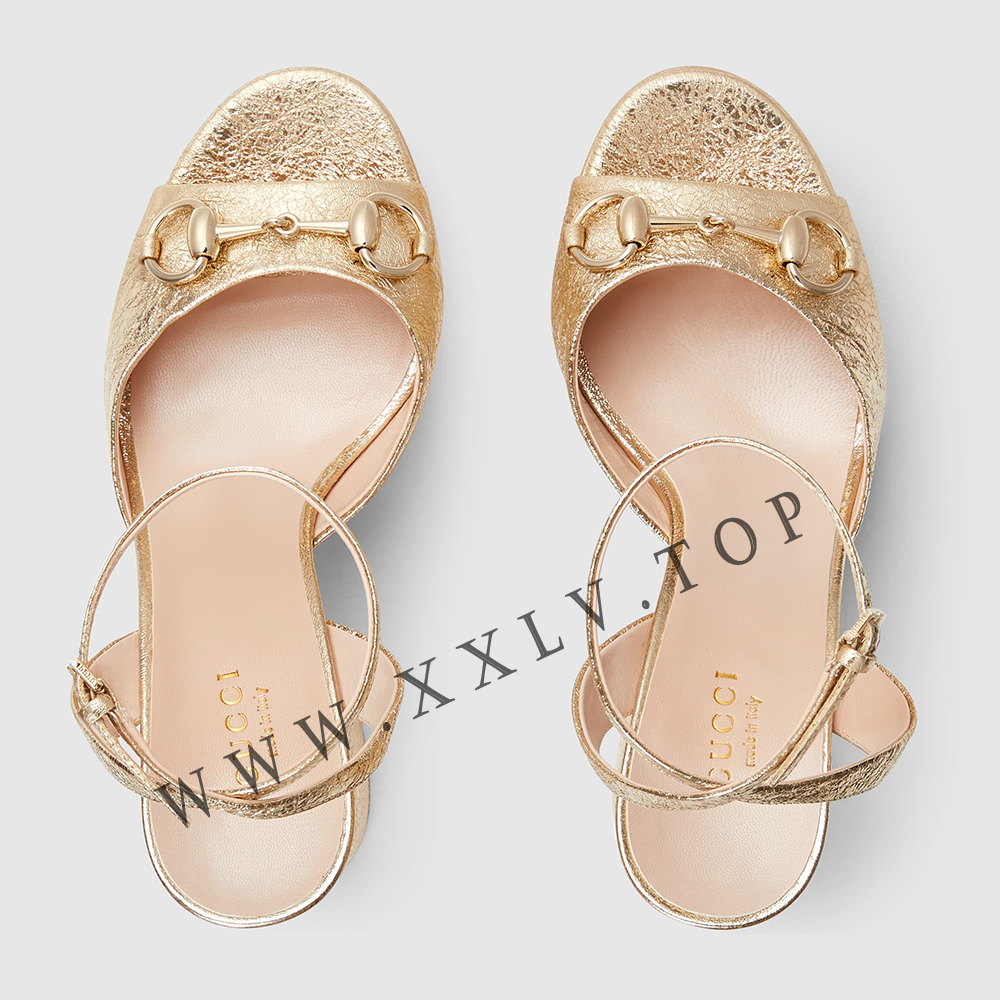 Women's Horsebit platform sandal - Image 4