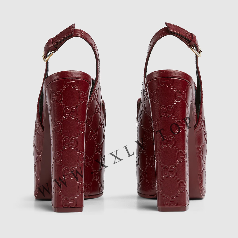 Women's Horsebit platform loafer slingback - Image 4