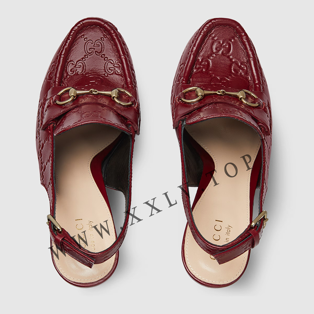 Women's Horsebit platform loafer slingback - Image 3