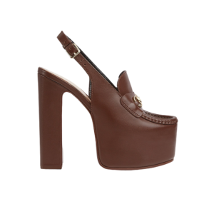 Women's Horsebit platform loafer slingback