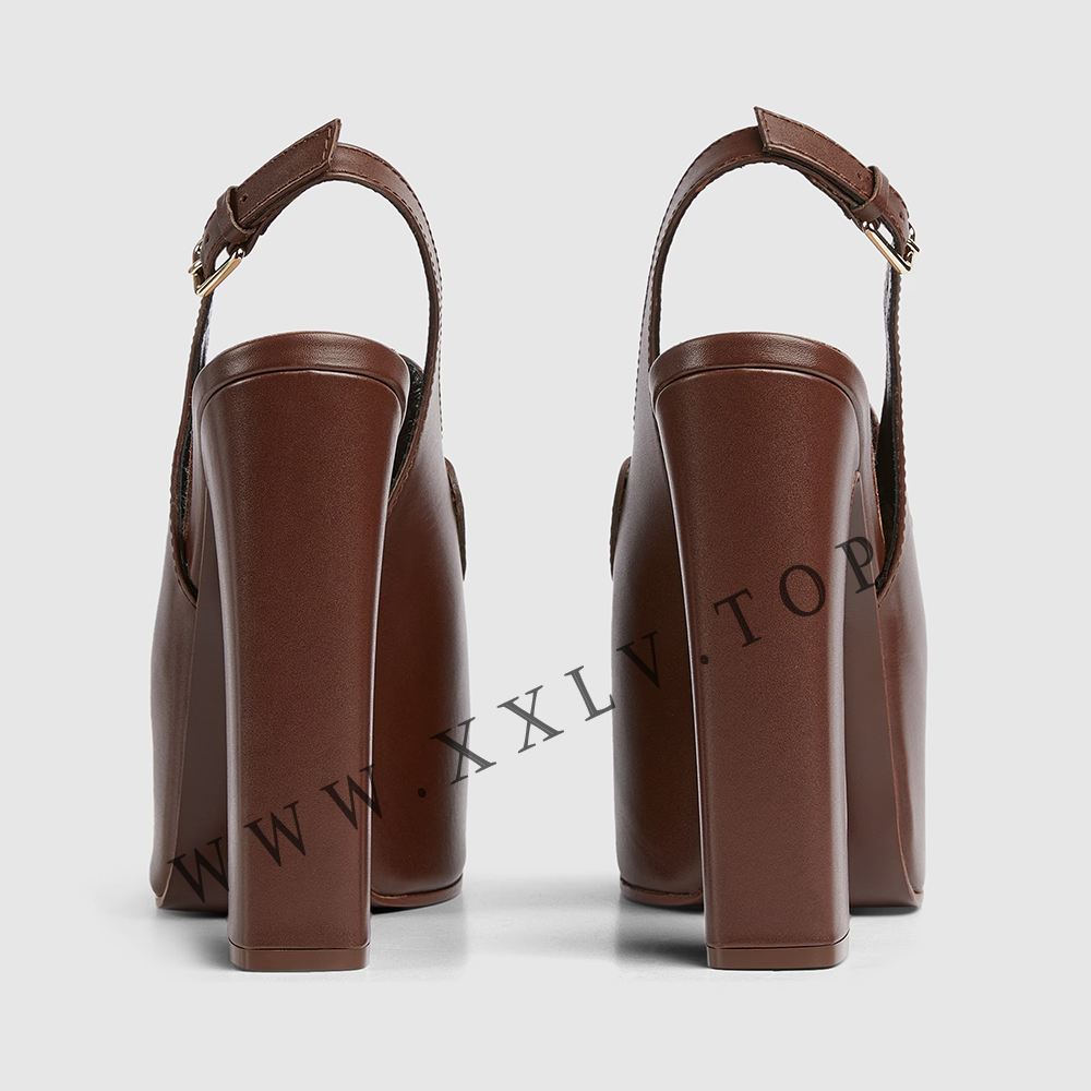 Women's Horsebit platform loafer slingback - Image 3