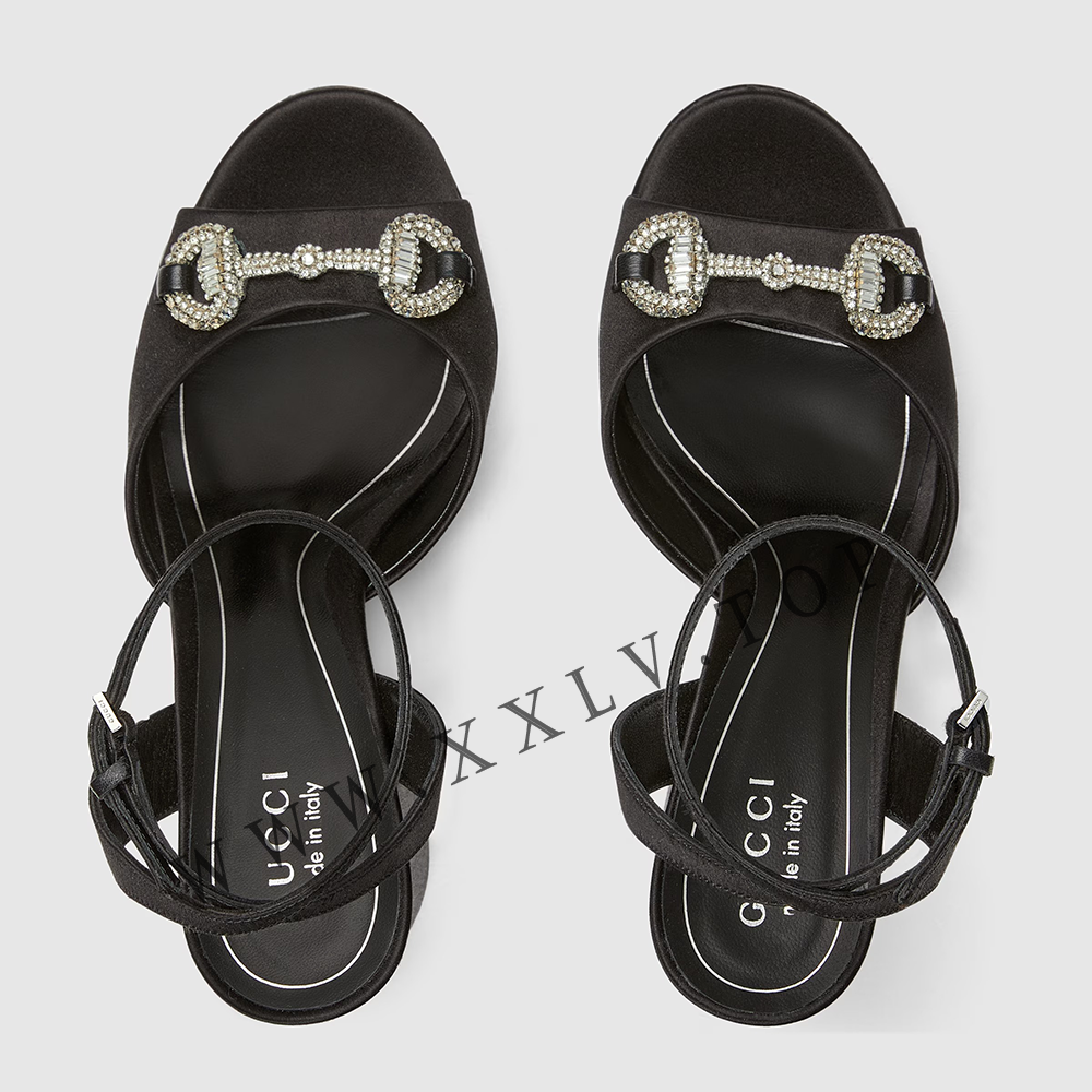 Women's platform sandal with Horsebit - Image 4