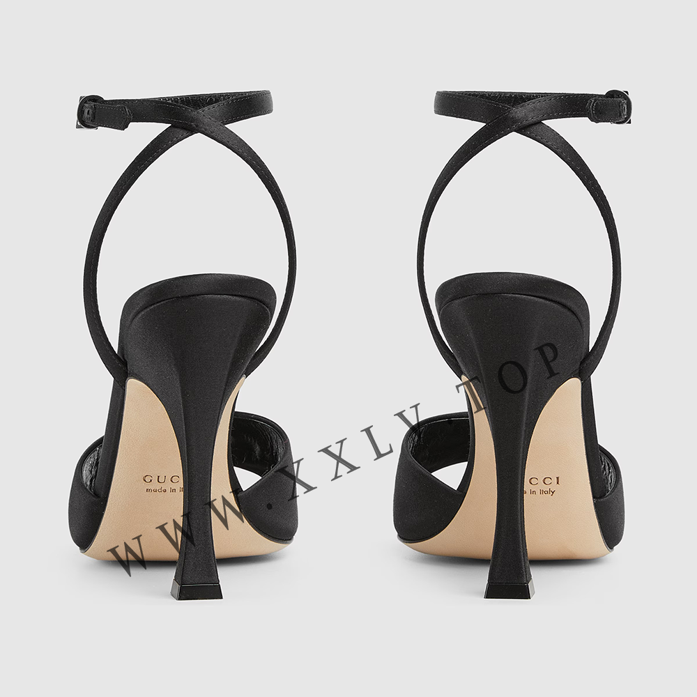 Women's sandal with crystal Horsebit - Image 3