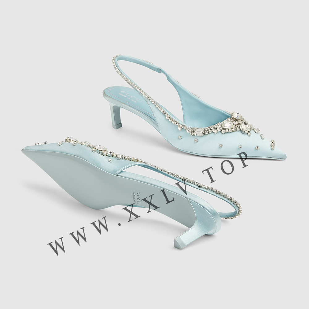 Women's pump with crystals - Image 5