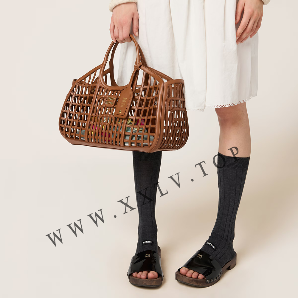 Leather basket - Image 5