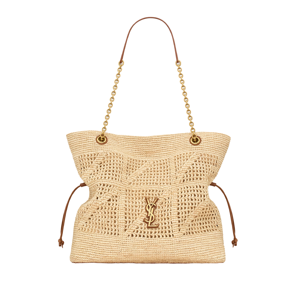 JAMIE SHOPPING in raffia
