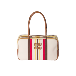 Beau canvas and leather bag