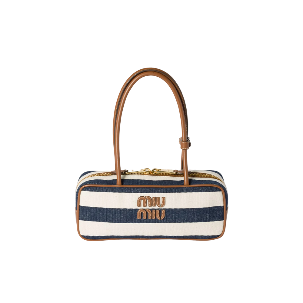 Beau canvas and leather bag