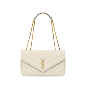 LOULOU medium in MATELASSÉ lambskin