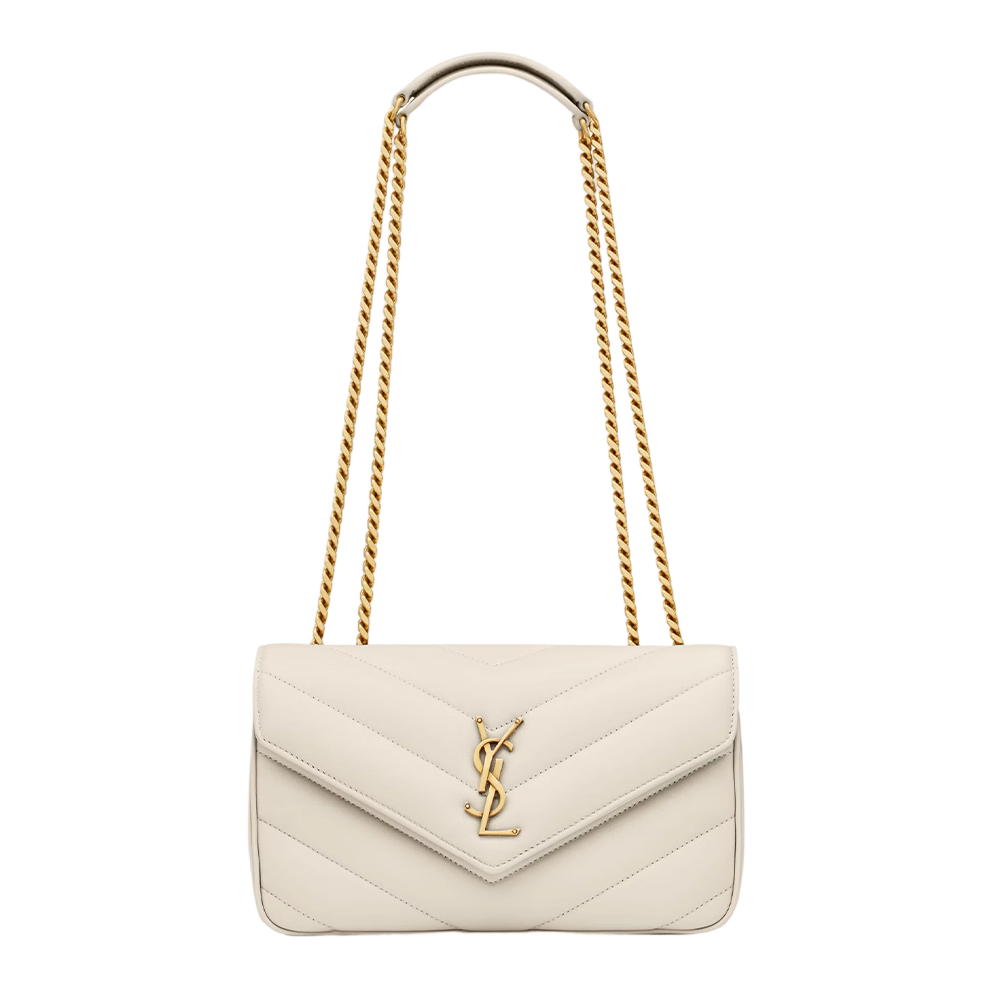 LOULOU small in MATELASSÉ lambskin