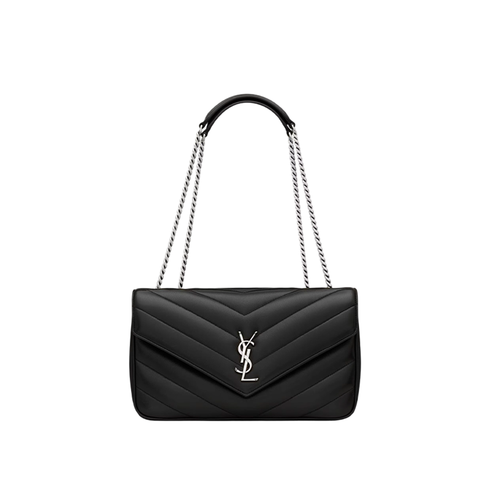LOULOU medium in MATELASSÉ lambskin