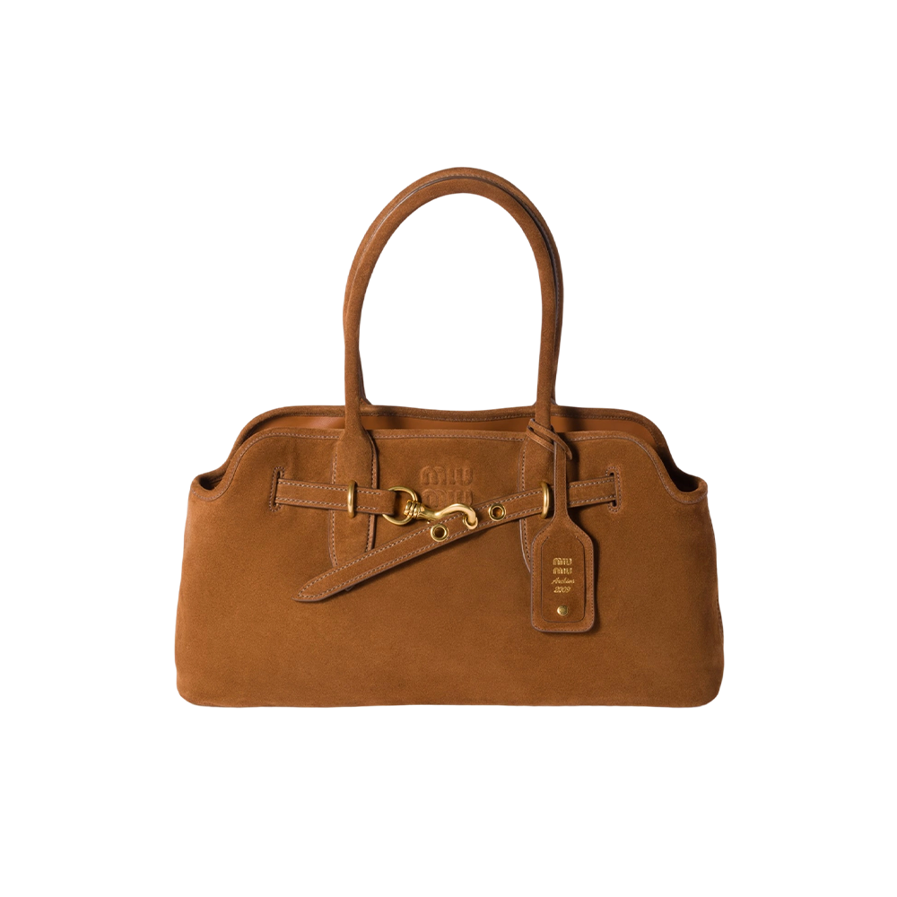 Aventure suede bag