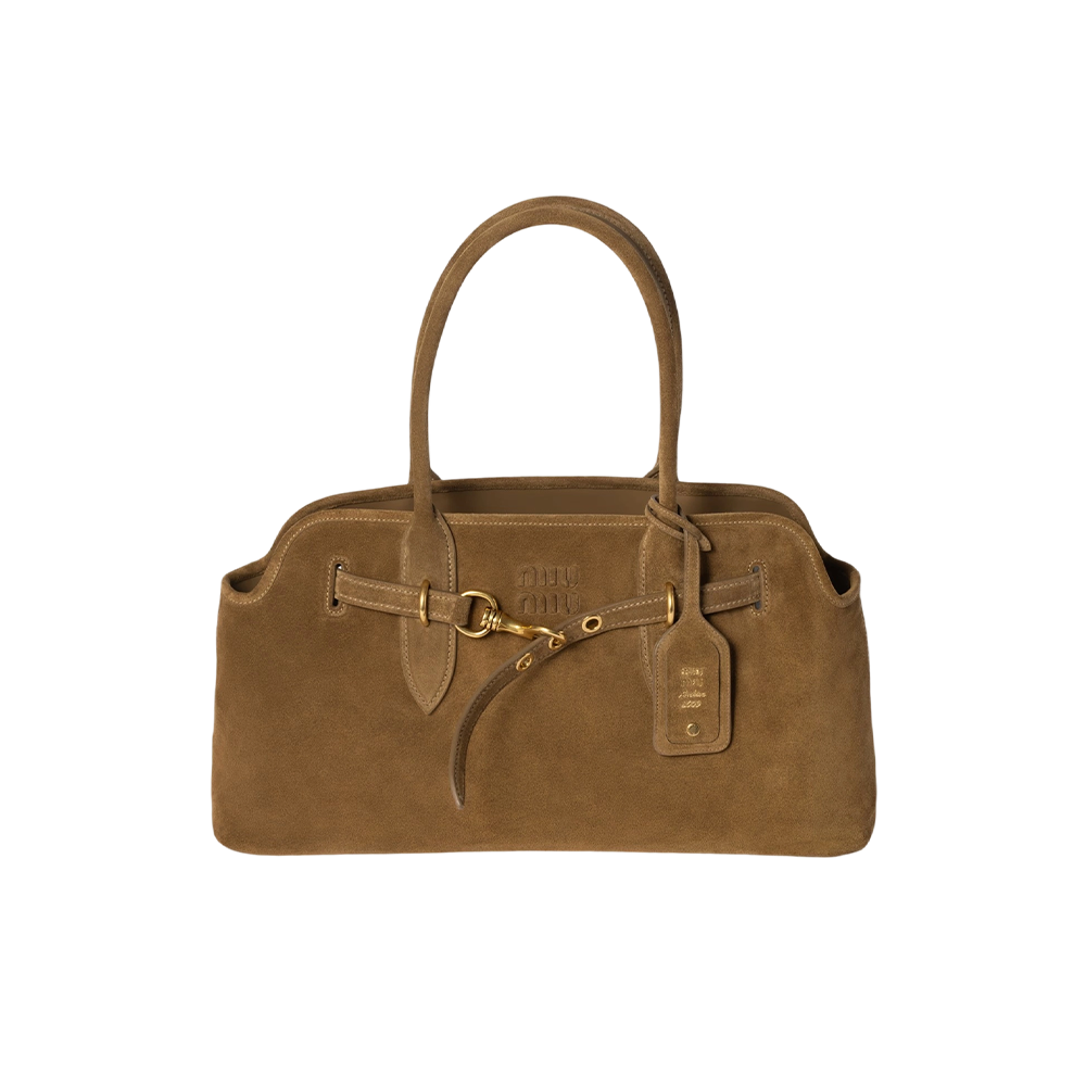 Aventure suede bag