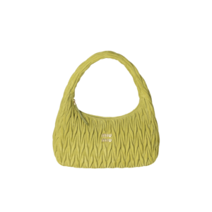 Wander matelassé suede bag