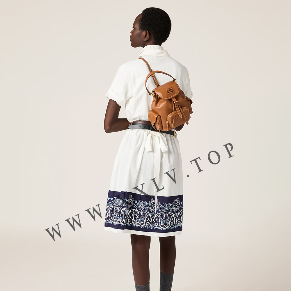 Leather backpack - Image 4