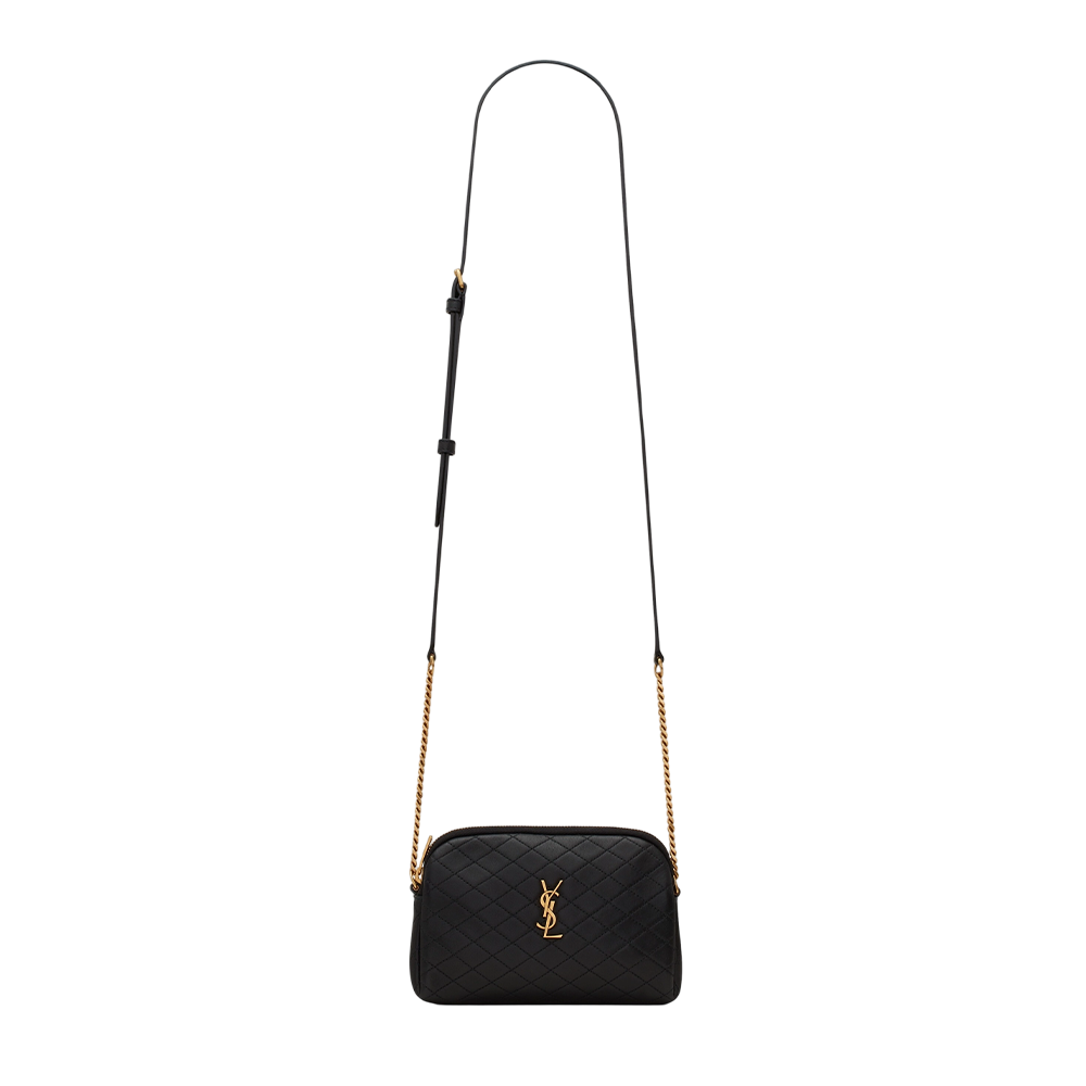 GABY ZIPPERED POUCH IN LAMBSKIN