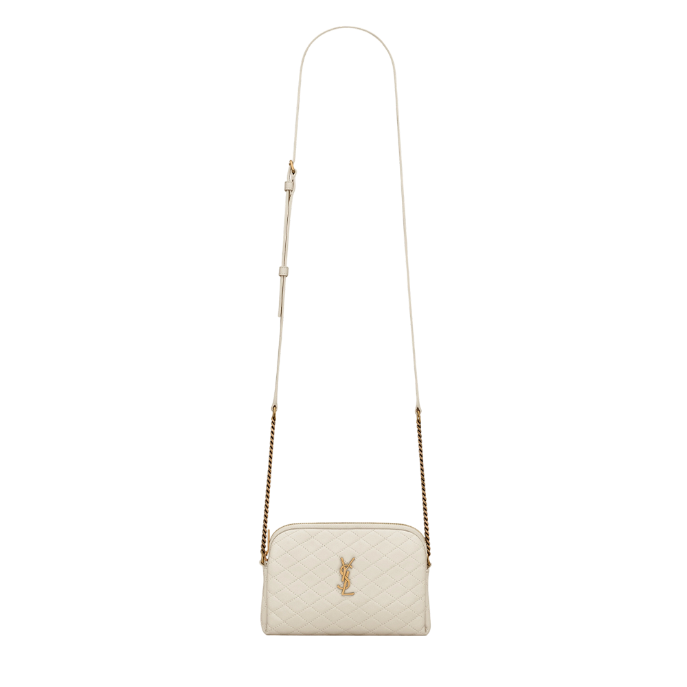GABY ZIPPERED POUCH IN LAMBSKIN