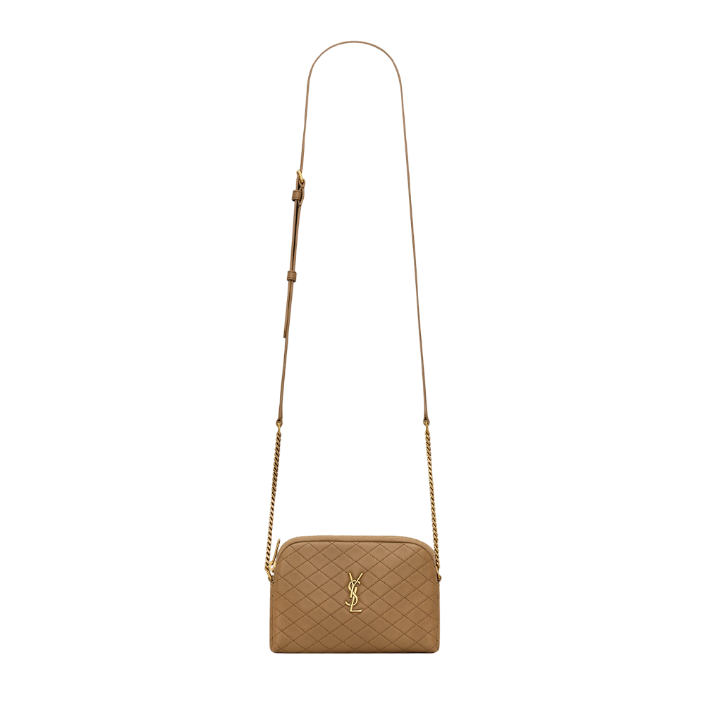 GABY ZIPPERED POUCH IN LAMBSKIN