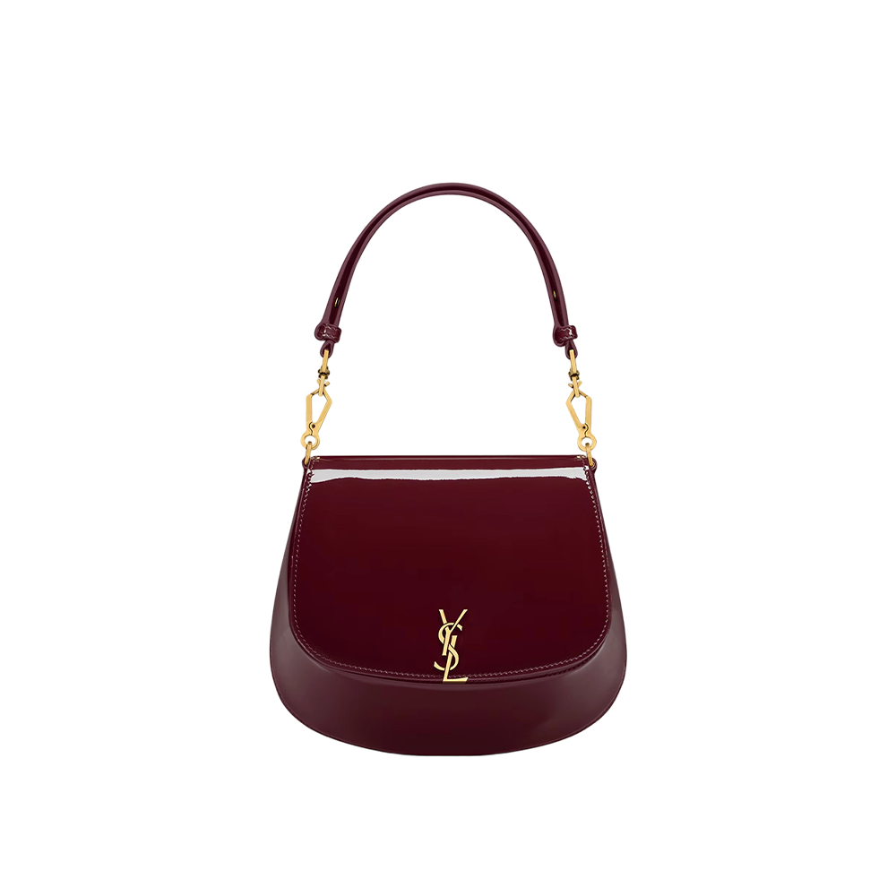 Mini VOLTAIRE TOP HANDLE bag in patent leather