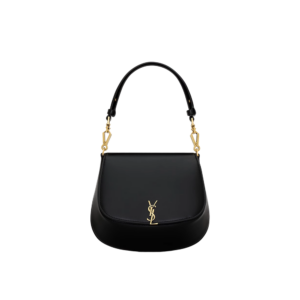 Mini VOLTAIRE TOP HANDLE bag in BOX SAINT LAURENT