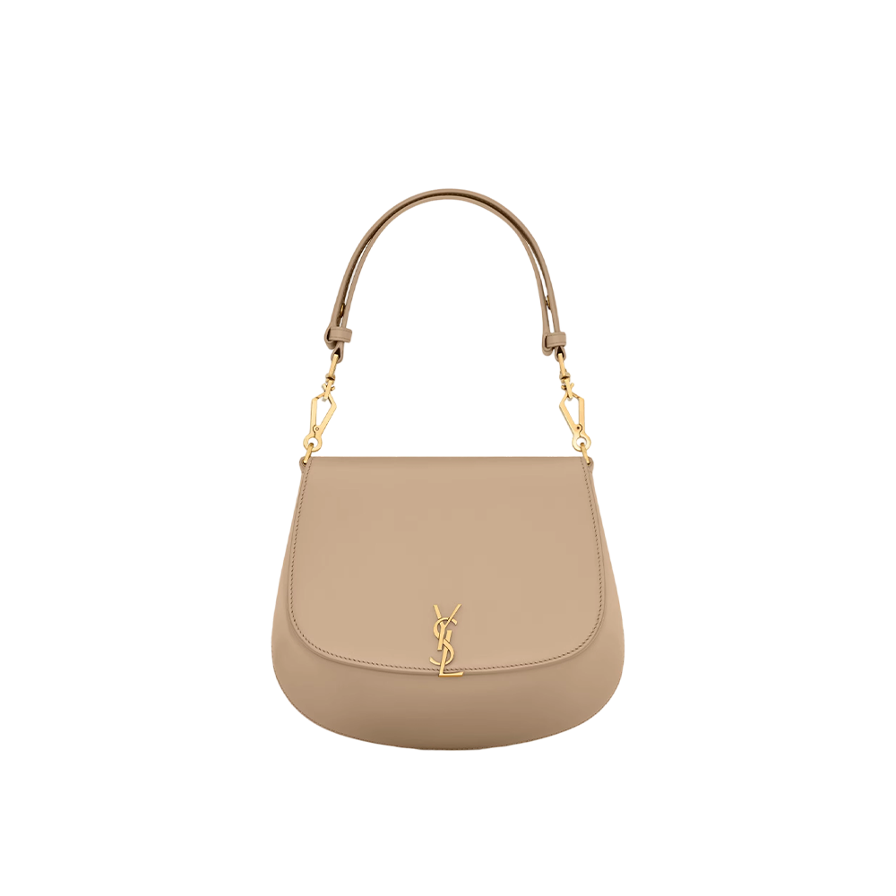 Mini VOLTAIRE TOP HANDLE bag in BOX SAINT LAURENT