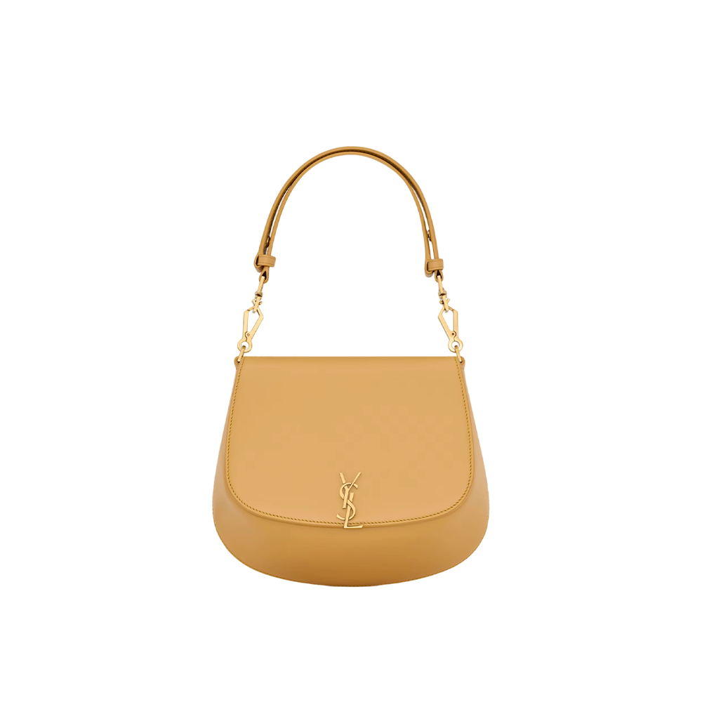 Mini VOLTAIRE TOP HANDLE bag in BOX SAINT LAURENT
