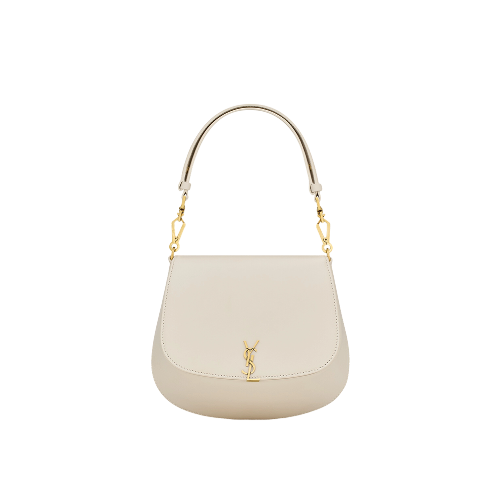 Mini VOLTAIRE TOP HANDLE bag in BOX SAINT LAURENT