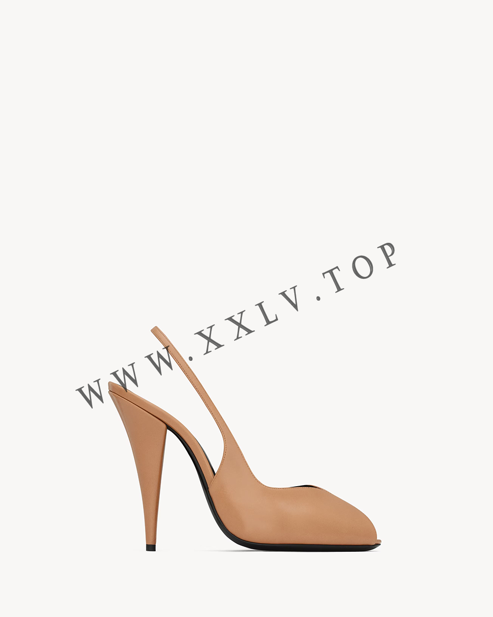 page slingback pumps in smooth leather - Image 5