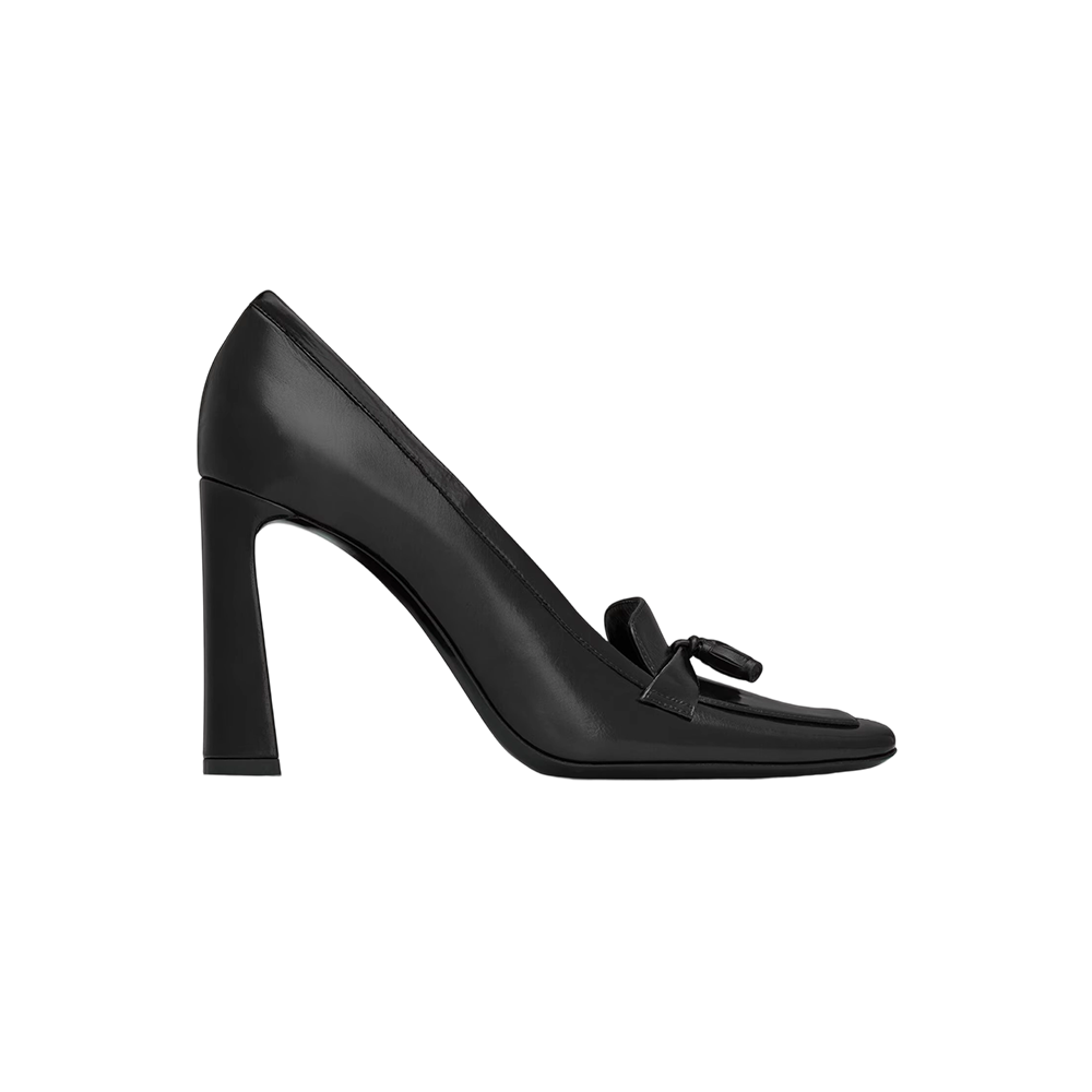 chloƩ pumps in smooth leather