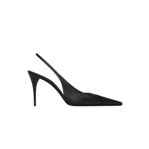 babylone breteuil slingback pumps in smooth leather