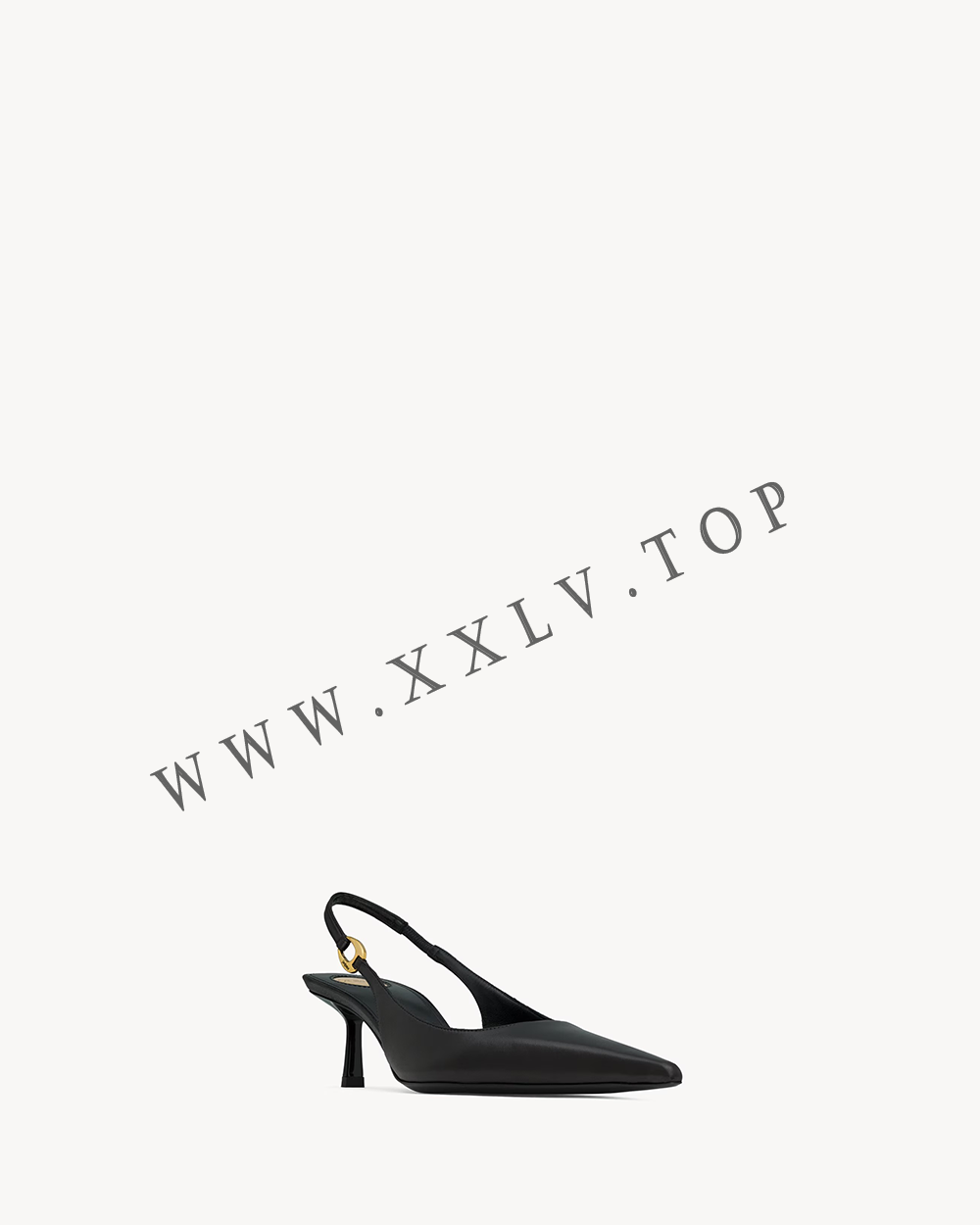 vendome slingback pumps in smooth leather - Image 3