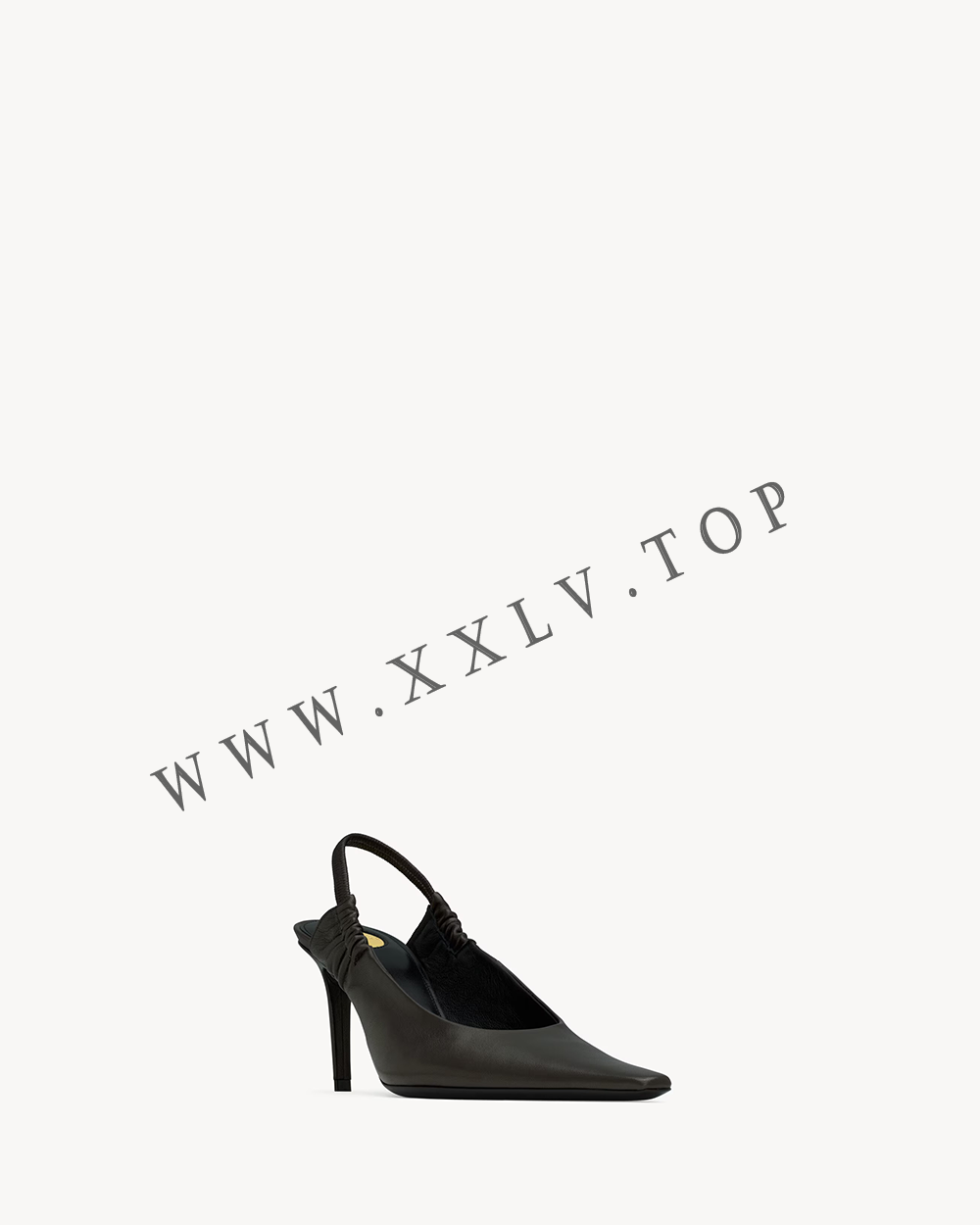 anne-marie slingback pumps in smooth leather - Image 3
