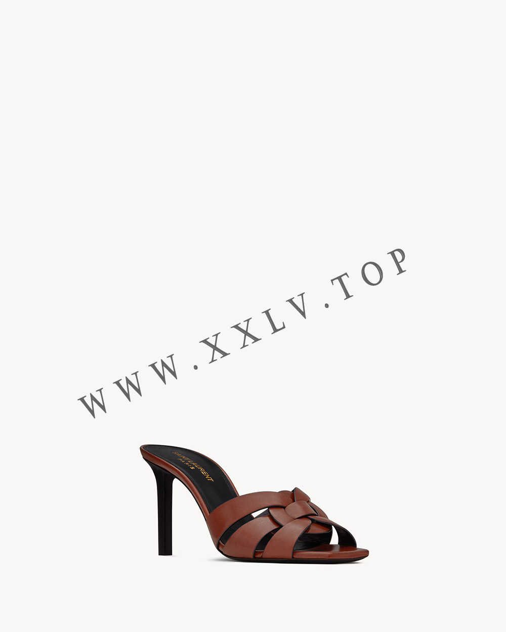 tribute mules in smooth leather - Image 2