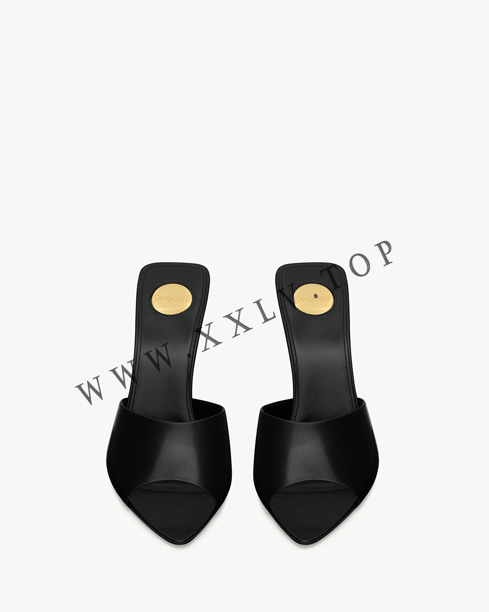 romy mules in smooth leather - Image 3
