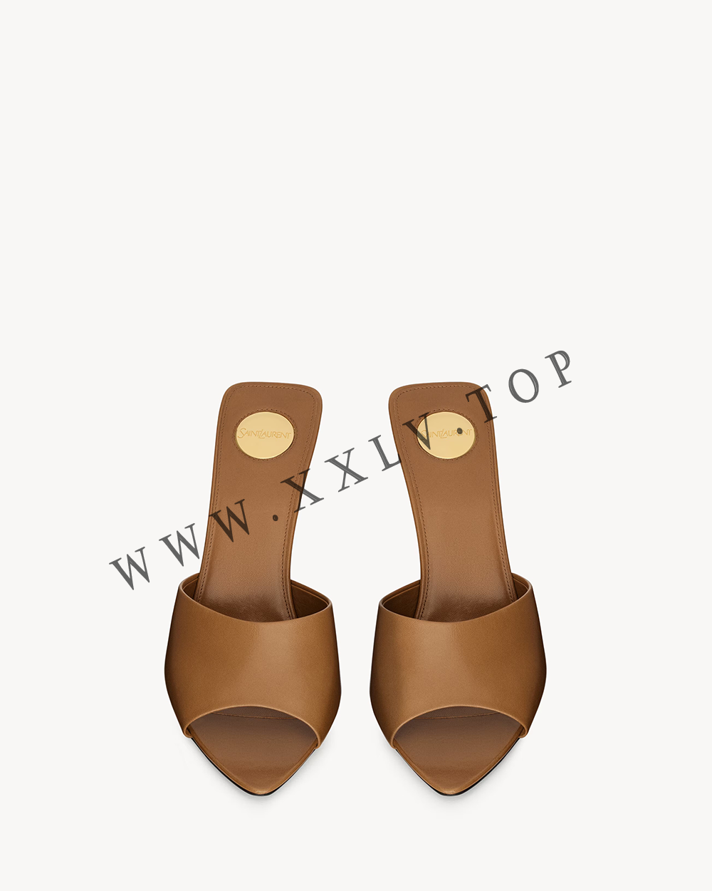 romy mules in smooth leather - Image 2