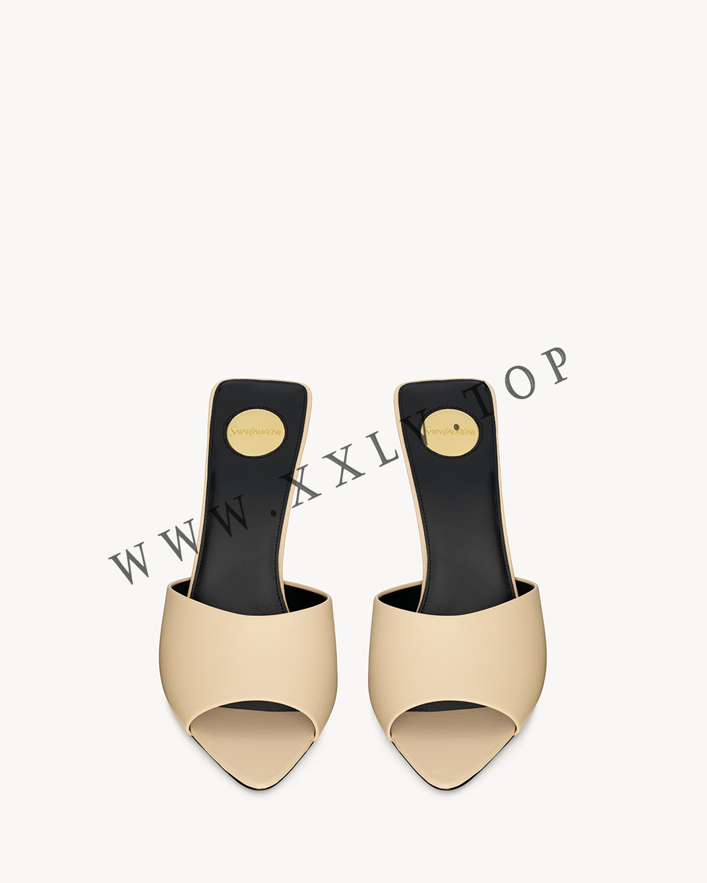 romy mules in smooth leather - Image 2