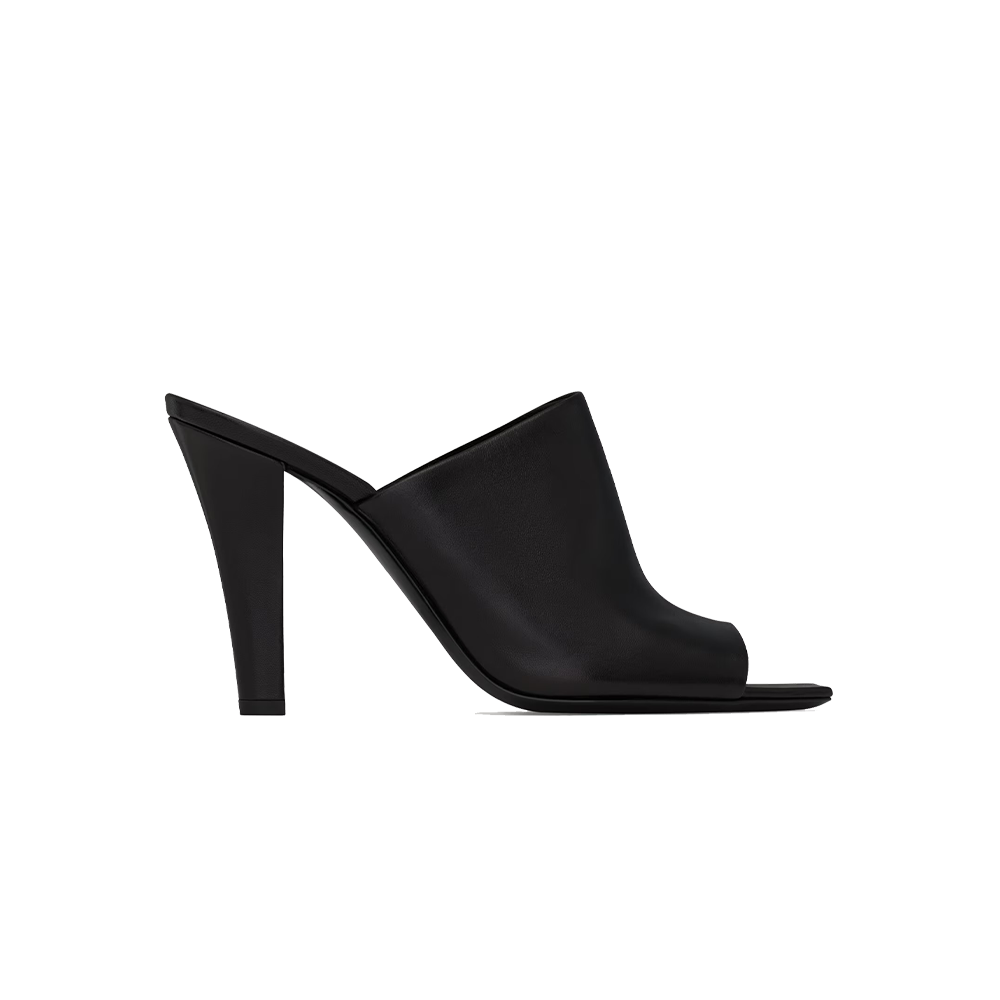 jill mules in smooth leather