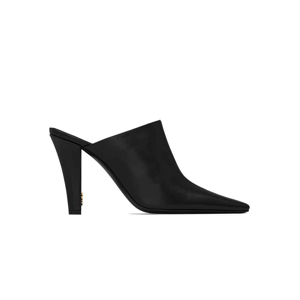 jill mules in smooth leather