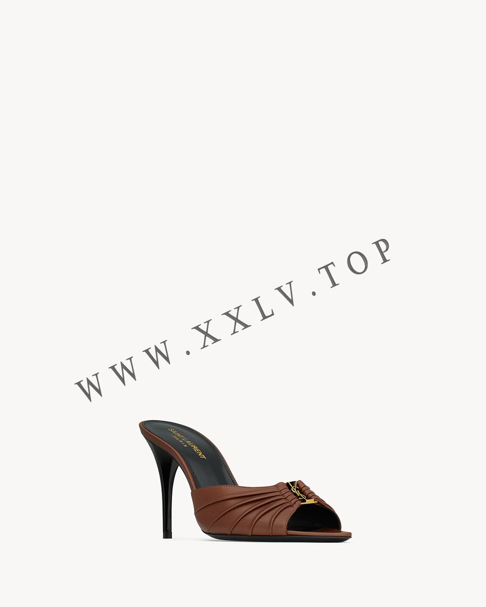 babylone mules in smooth leather - Image 3
