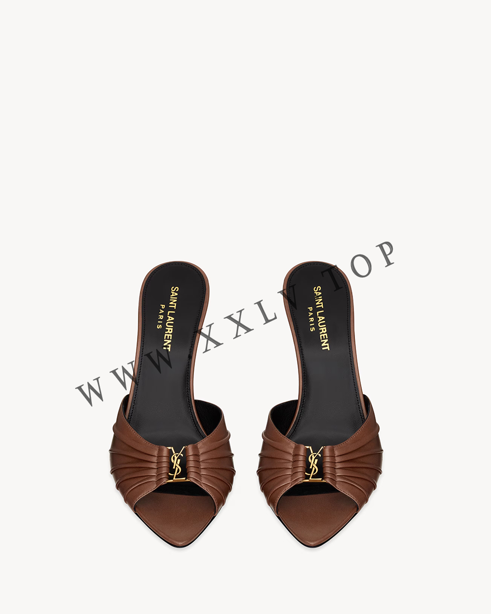 babylone mules in smooth leather - Image 2