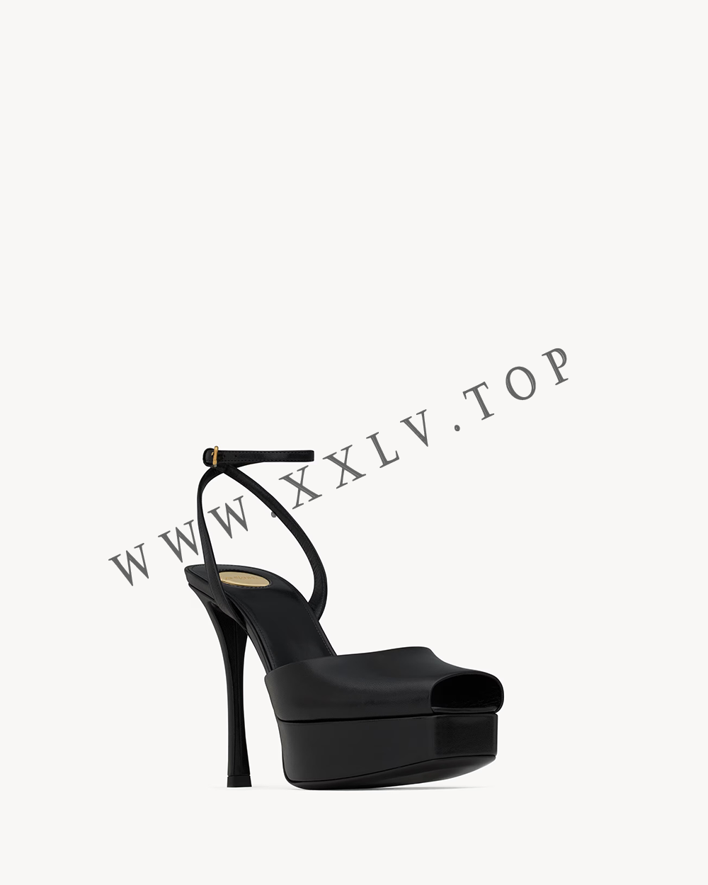 la scandale platform sandals in smooth leather - Image 2