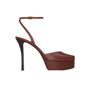 la scandale platform sandals in smooth leather