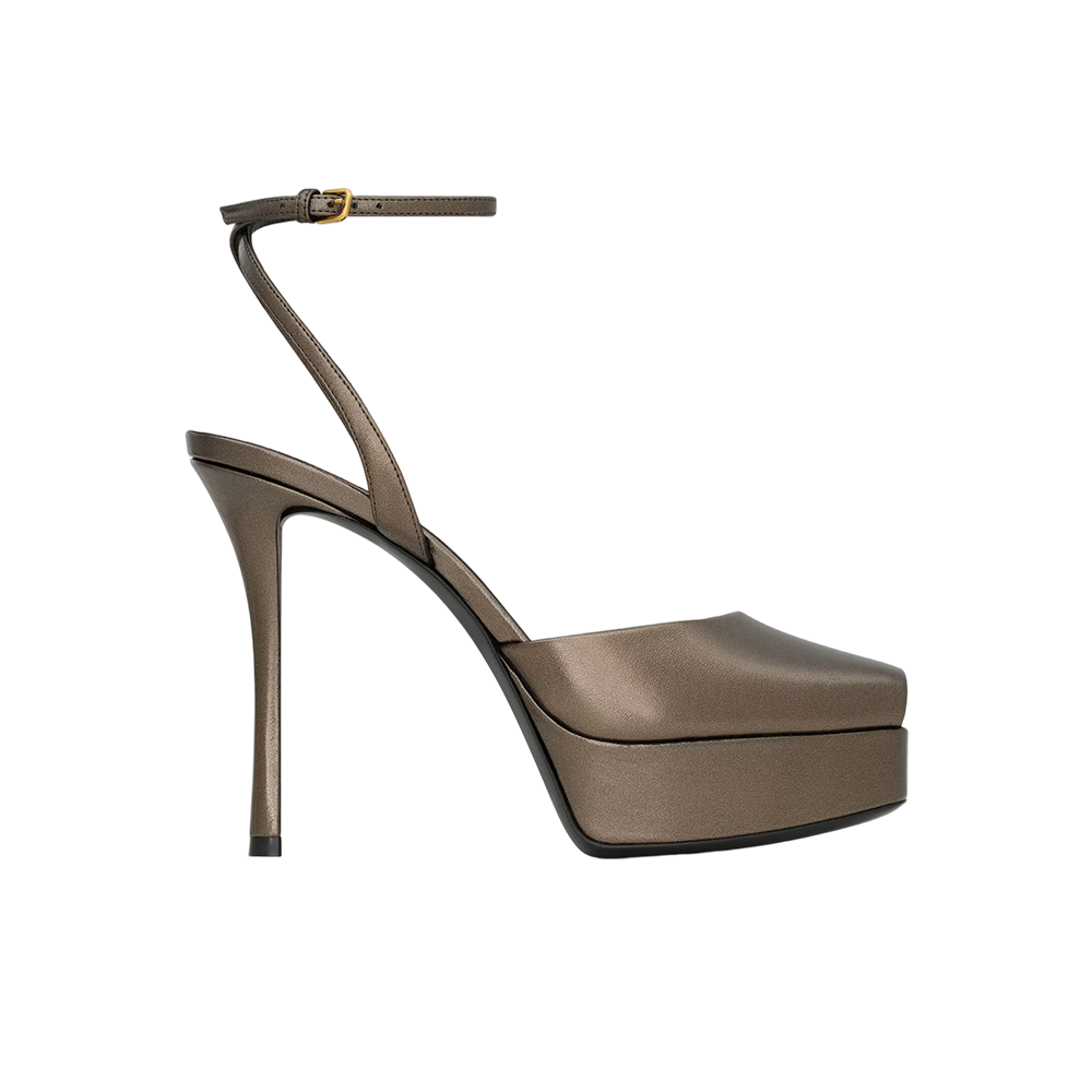 la scandale platform sandals in smooth leather