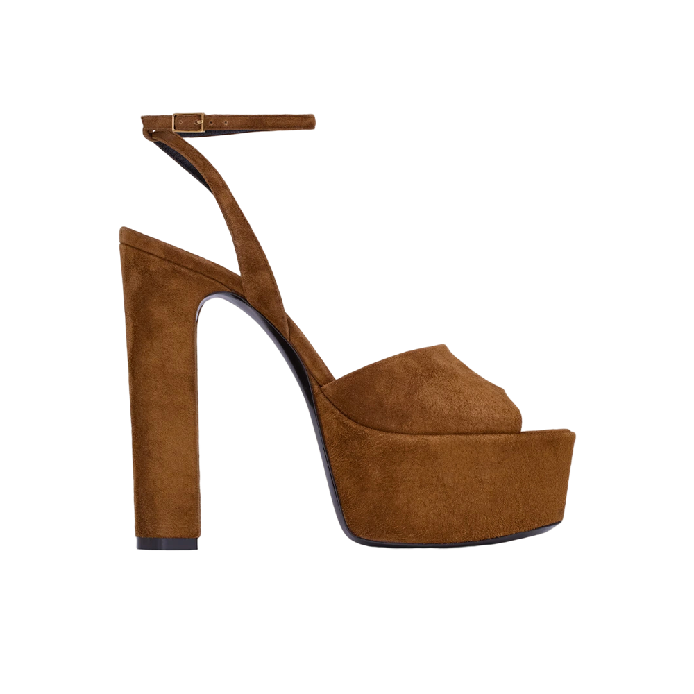 jodie platform sandals in suede