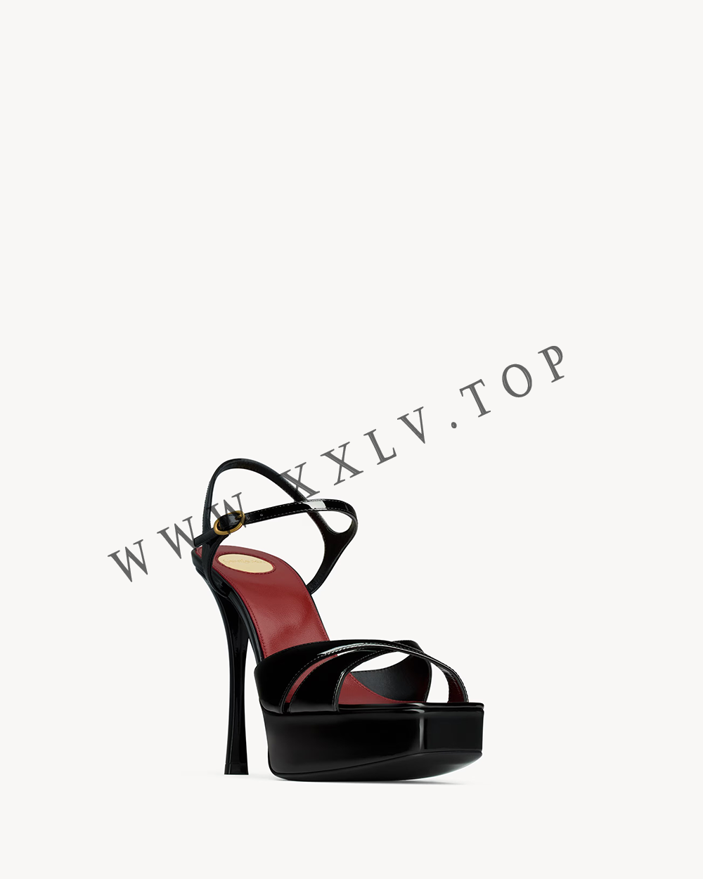 debbie platform sandals in patent leather - Image 2