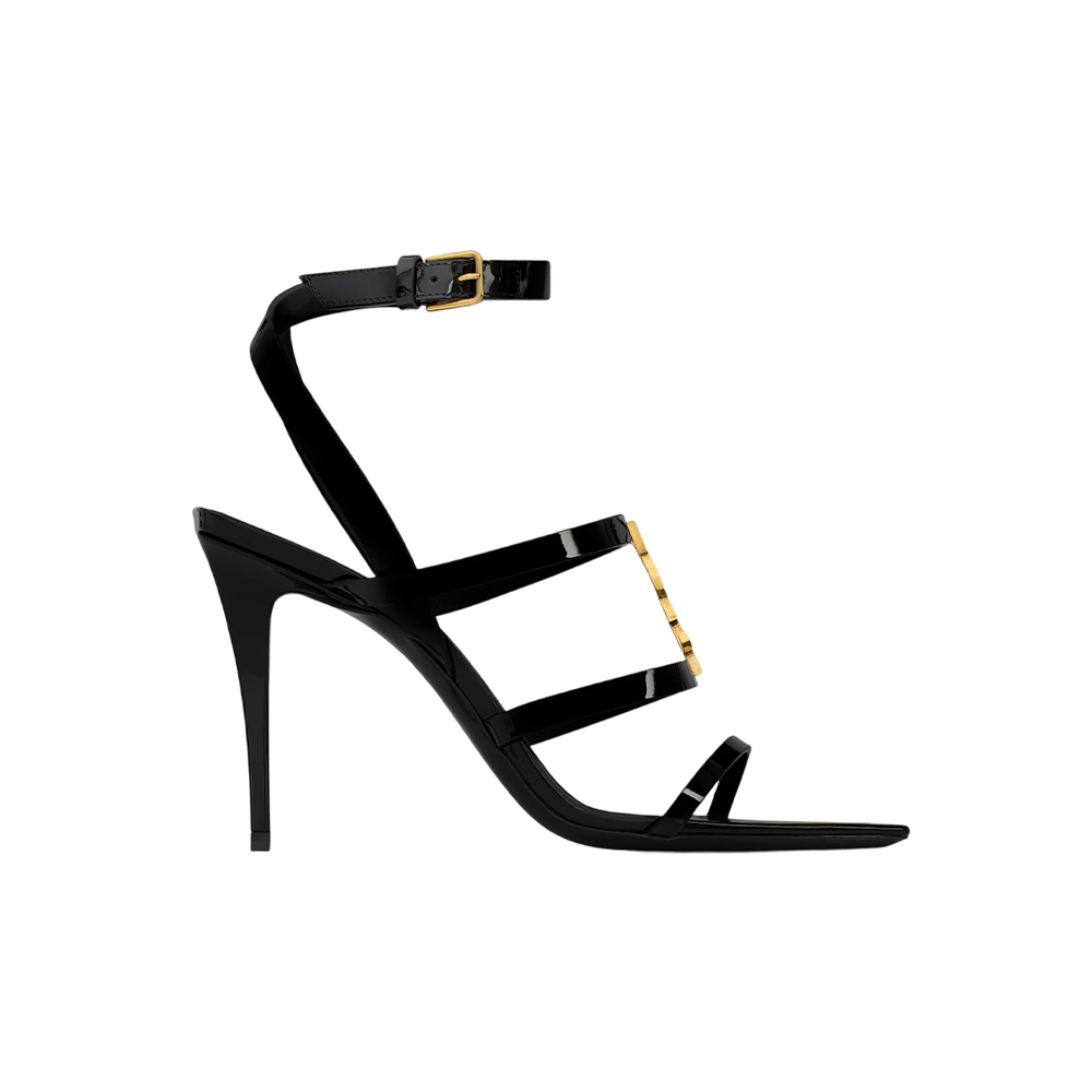 cassandra sandals in patent leather