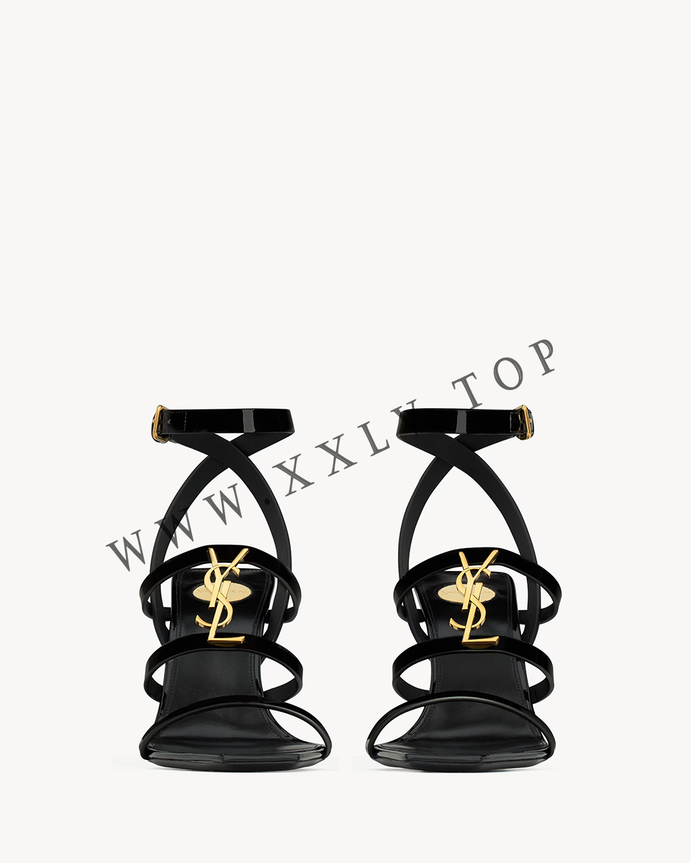 cassandra sandals in patent leather - Image 3