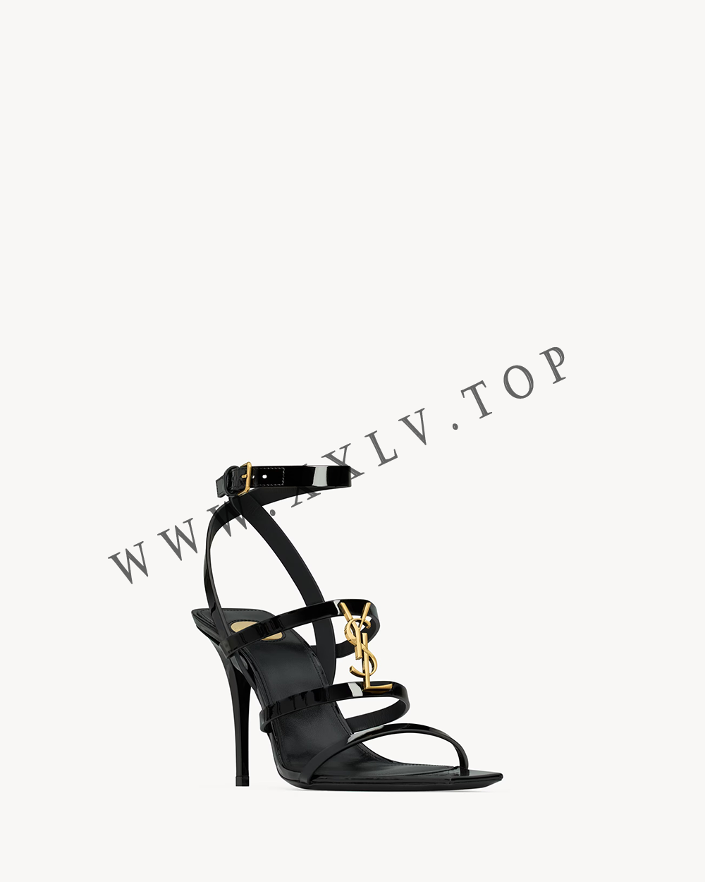 cassandra sandals in patent leather - Image 2