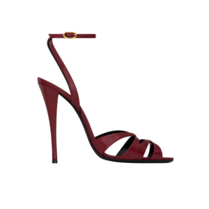 chandelle sandals in smooth leather